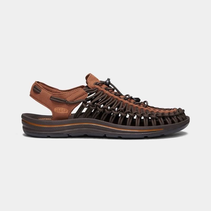 Sandalias Keen Uneek Para Hombre Marrom/Cafes - Sandalias Keen Mexico (580632-QBA)